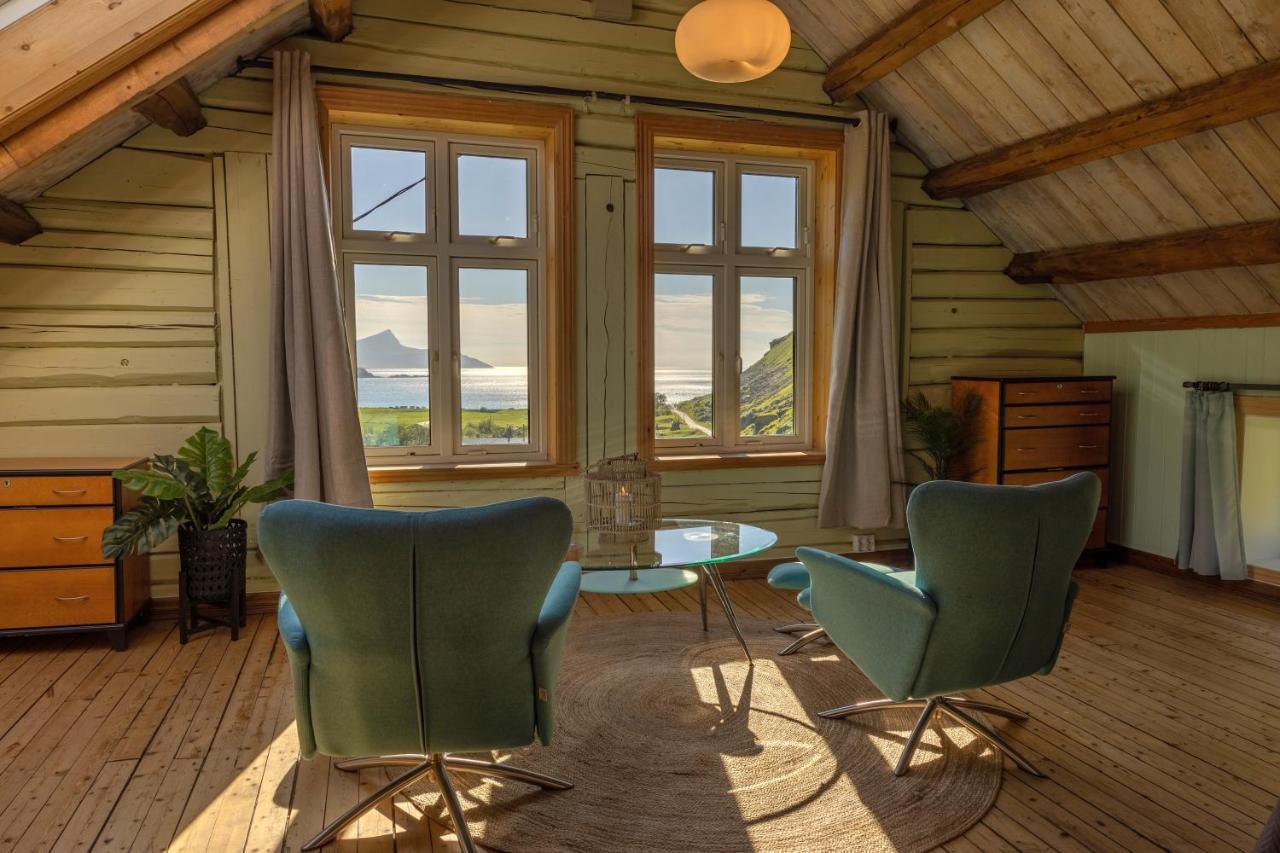 לקנס Feriehus Med Flott Havutsikt Ved Hauklandstranden מראה חיצוני תמונה