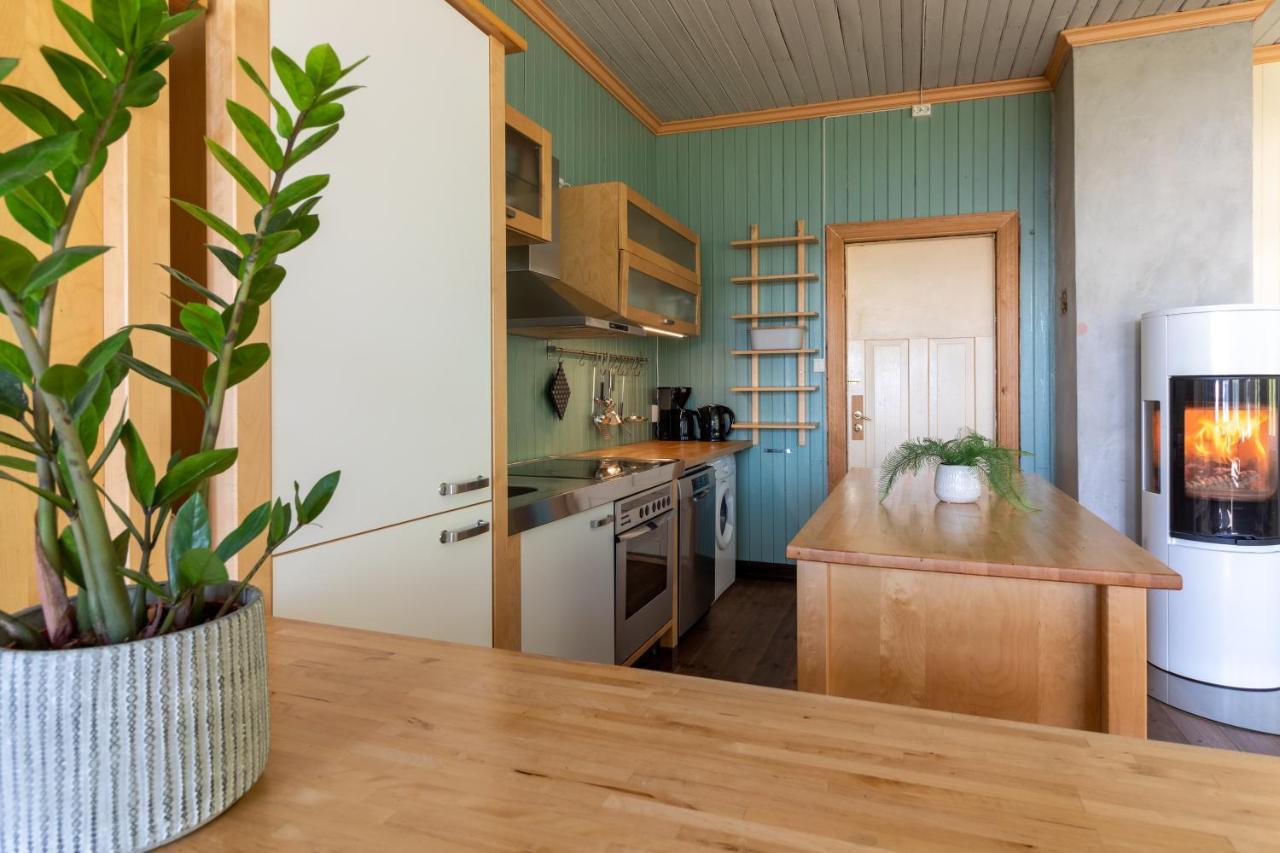 לקנס Feriehus Med Flott Havutsikt Ved Hauklandstranden מראה חיצוני תמונה